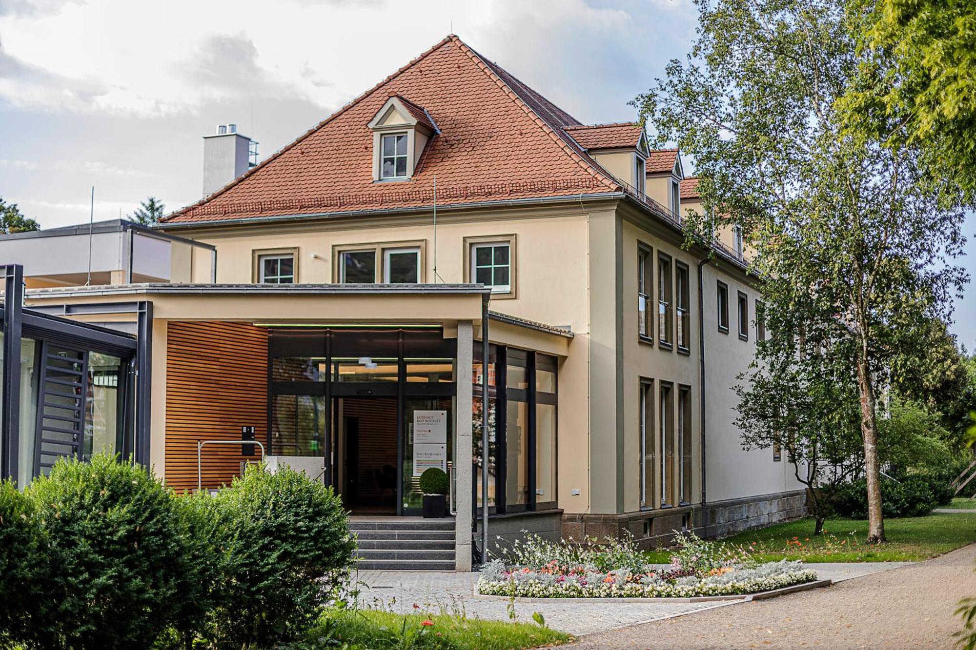 Hotel Kurhaus Bad Bocklet Bagian luar foto